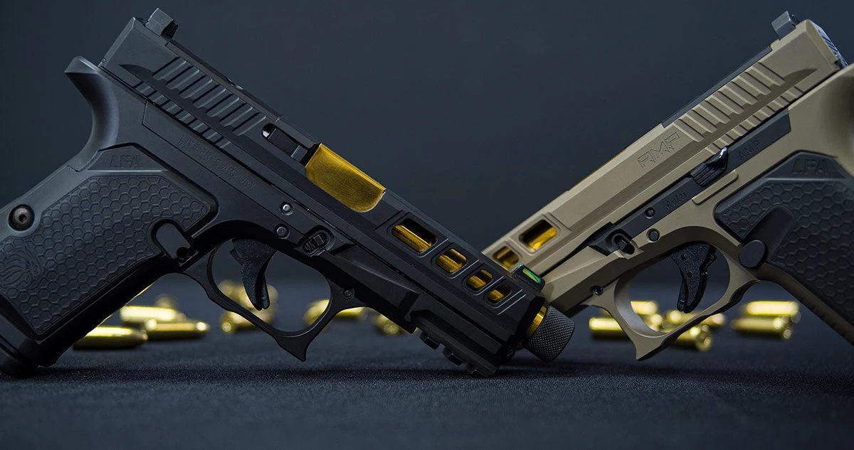Live Free Armory paired firearm photograph